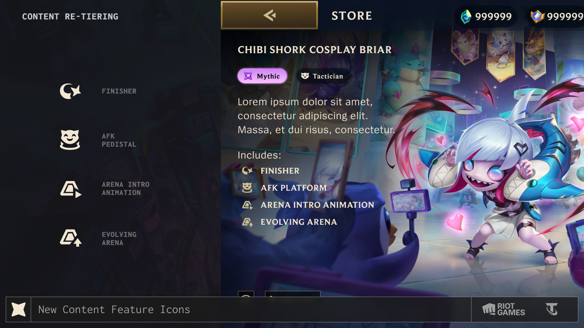 Content Feature Icons