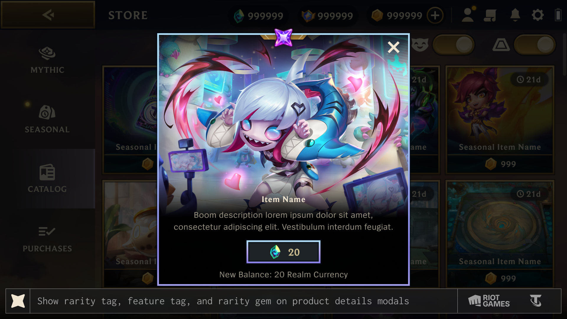 Mythic Modal