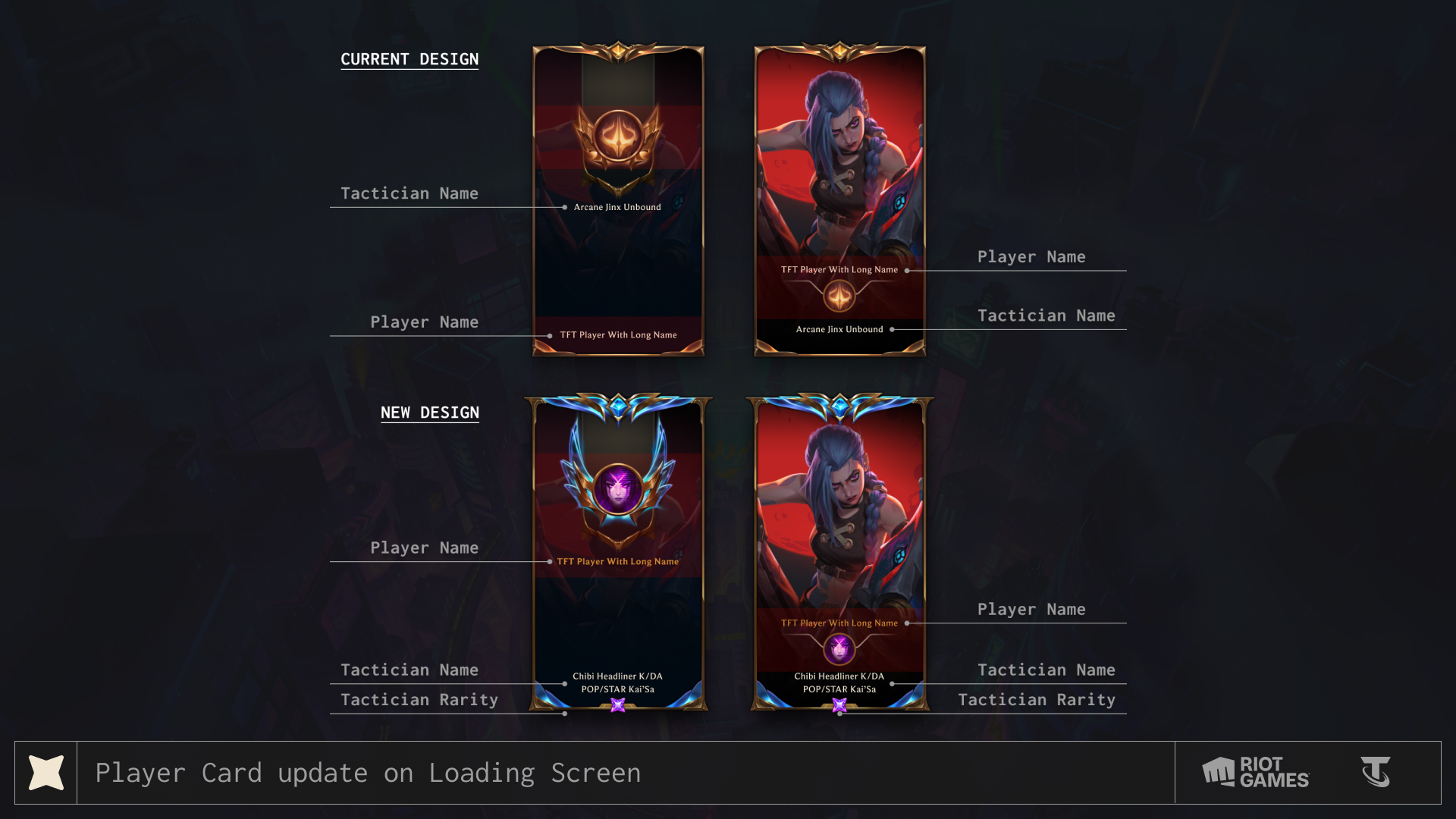 Player Card Visual Update