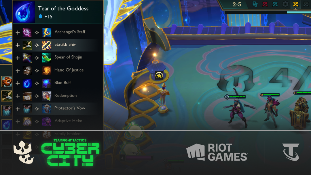 TFT Item Bench Visual Updates